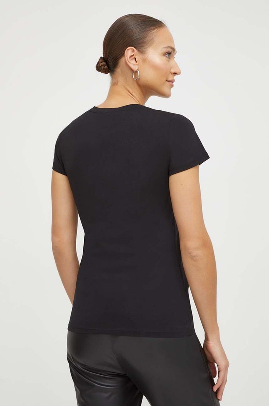 Odzież Liu Jo t-shirt bawełniany WA4108.JS923 czarny