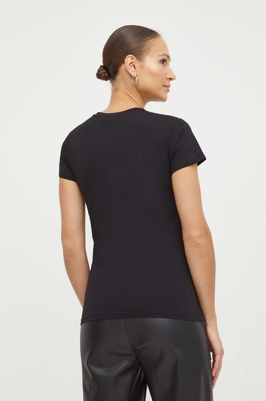Odzież Liu Jo t-shirt bawełniany WA4108.JS923 czarny