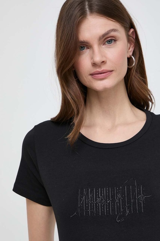 Liu Jo tricou negru TA4196.JS003