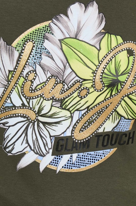 Liu Jo t-shirt zielony TA4202.JS003