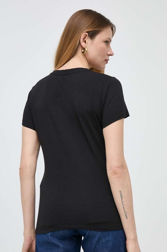 Odzież Liu Jo t-shirt TA4202.JS003 czarny