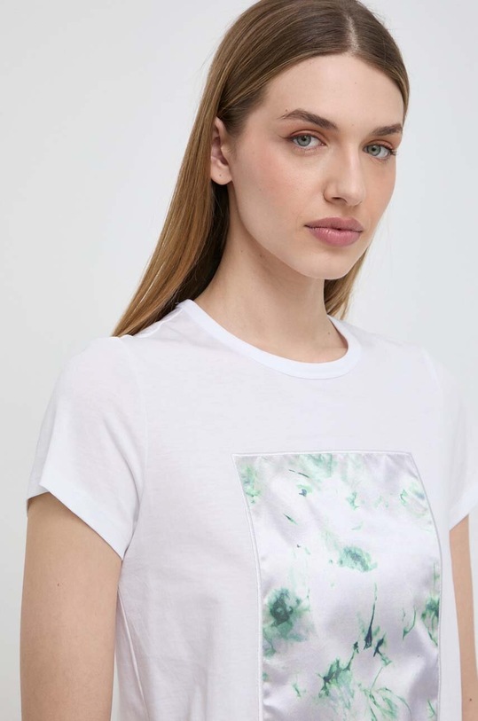 BOSS t-shirt bawełniany biały 50514967