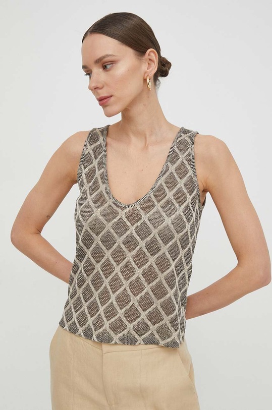 Top Liu Jo regular béžová VA4006.J4666