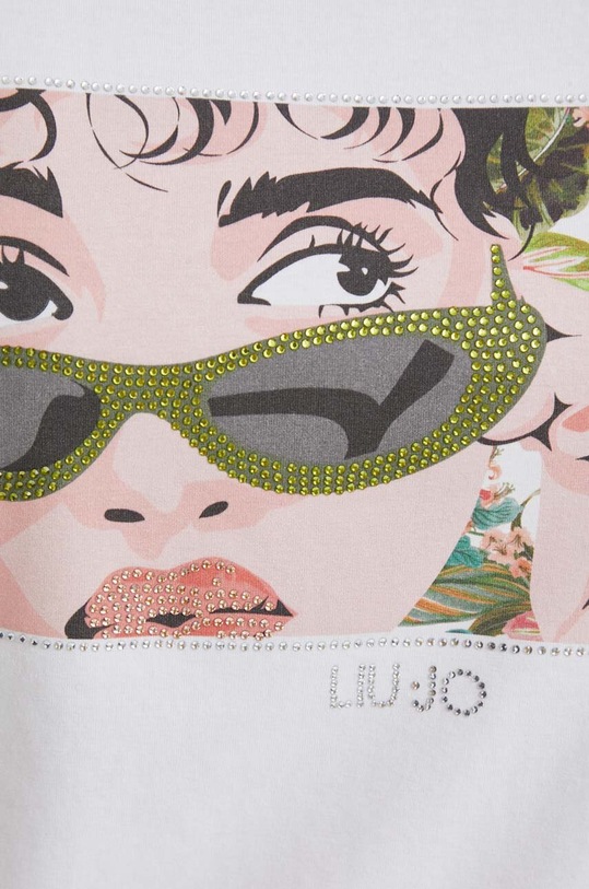 Tričko Liu Jo VA4104.JS003 biela