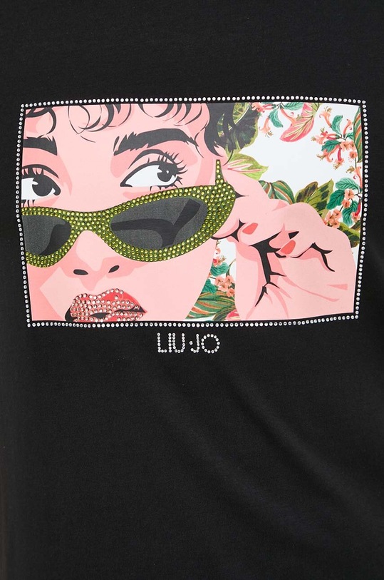 Liu Jo t-shirt VA4104.JS003 czarny