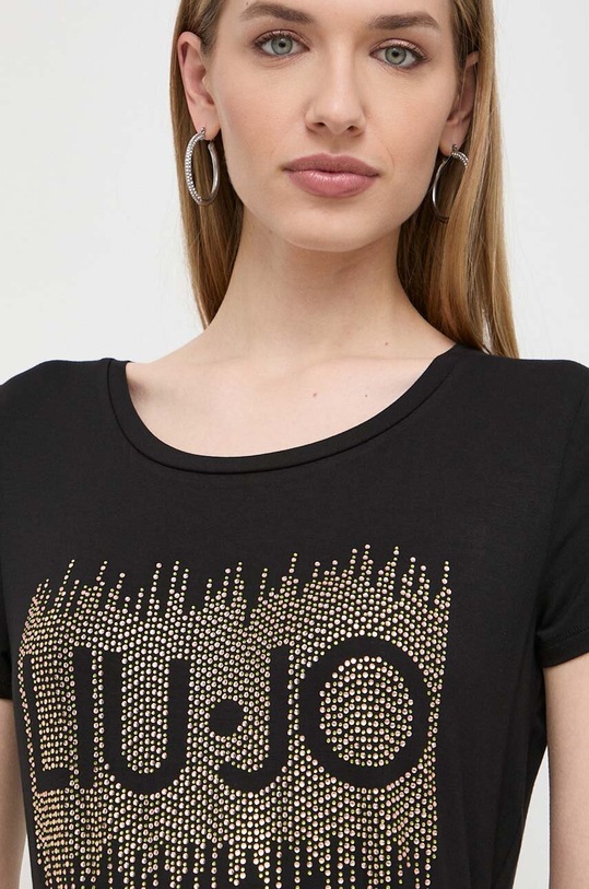 Liu Jo tricou negru VA4154.JS360