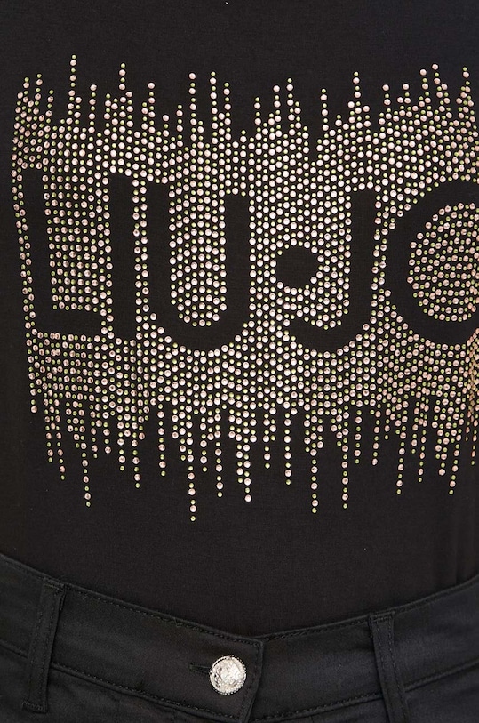 Liu Jo tricou VA4154.JS360 negru