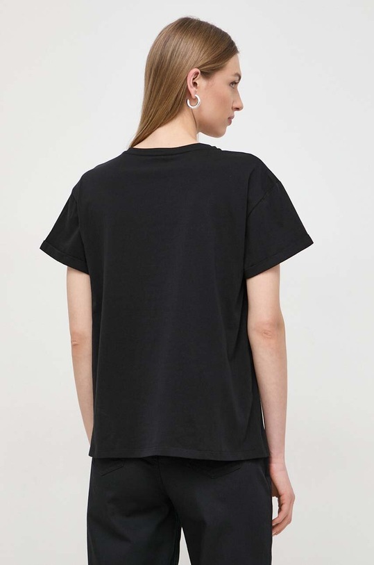 Одежда Хлопковая футболка Liu Jo MA4323.J5904 чёрный