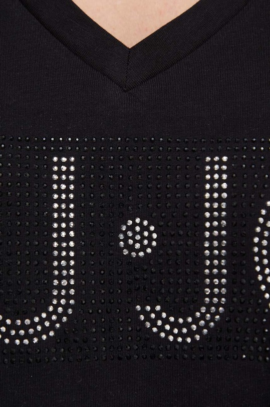 Liu Jo t-shirt bawełniany MA4337.JS923 czarny