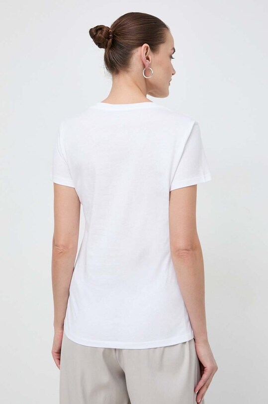 Odzież Liu Jo t-shirt bawełniany MA4340.JS923 cielisty