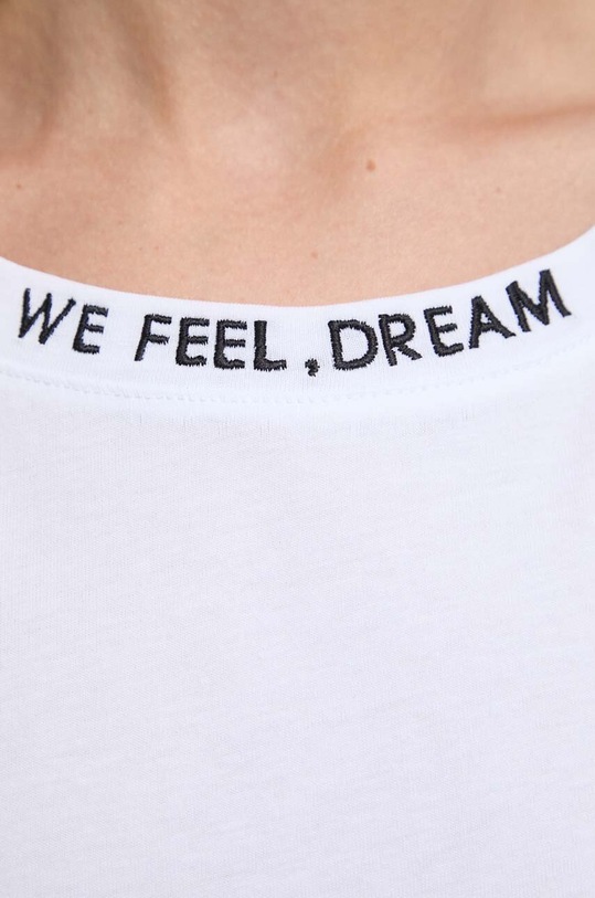 Liu Jo t-shirt bawełniany MA4395.J6308 biały