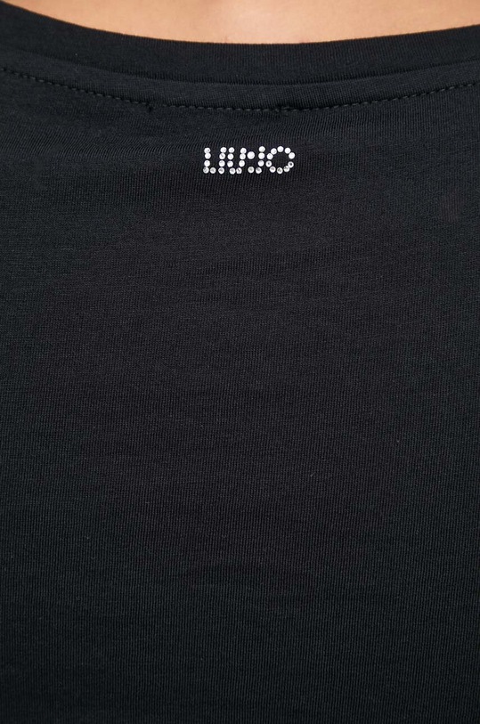 Liu Jo t-shirt bawełniany MA4417.J6308 czarny