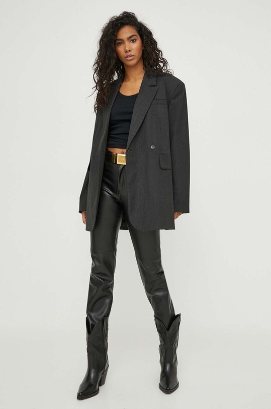 IRO top WF21PALISSO czarny SS24