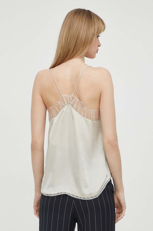 Ruházat IRO selyem felső WP16BERWYN krém