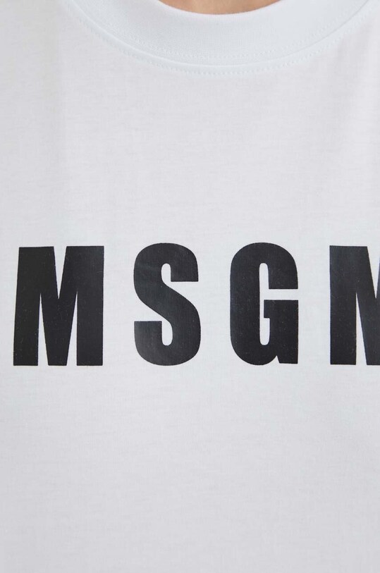 MSGM tricou din bumbac 3641MDM92.247002 alb