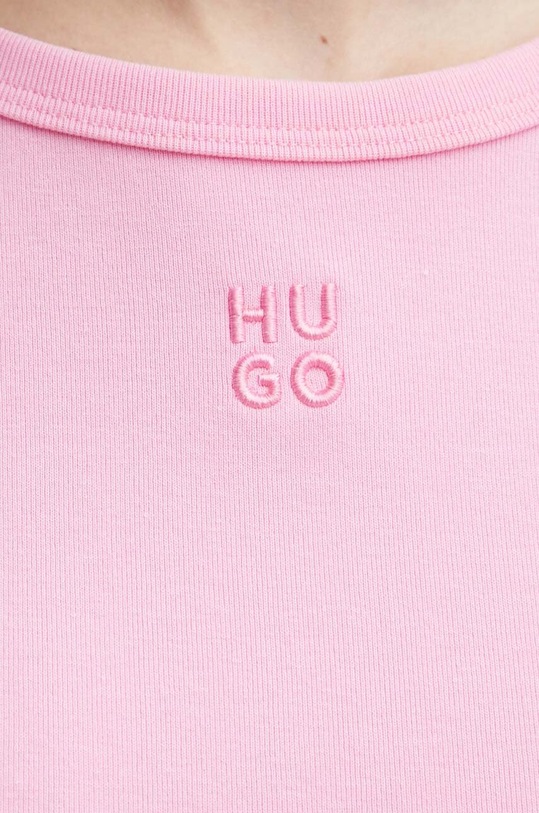 HUGO t-shirt 50512002 różowy