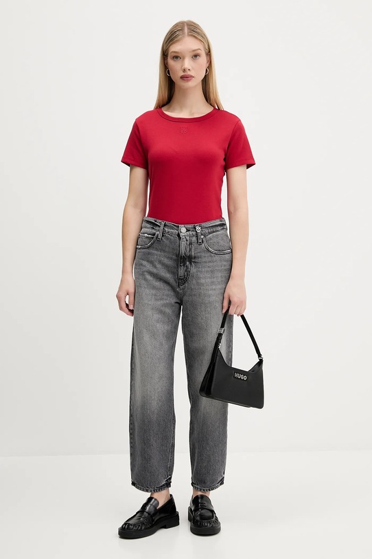 HUGO tricou 50512002 rosu AW25