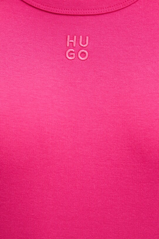 HUGO t-shirt 50512002 rózsaszín