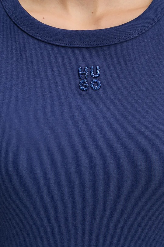 Tričko HUGO 50512002 námořnická modř