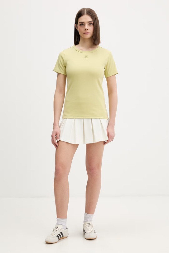 HUGO t-shirt 50512002 zielony SS26