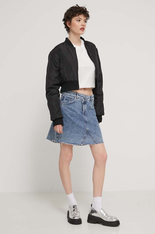 Bavlnené tričko HUGO 50514108 béžová SS24