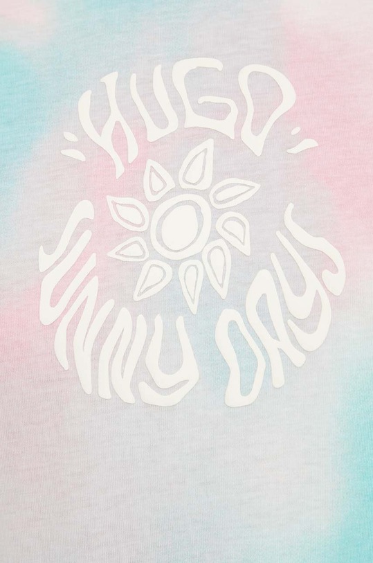 Bavlnené tričko HUGO 50514108 viacfarebná