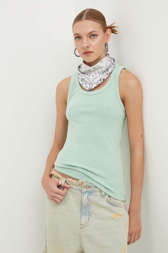 HUGO top aplikacja zielony 50514489