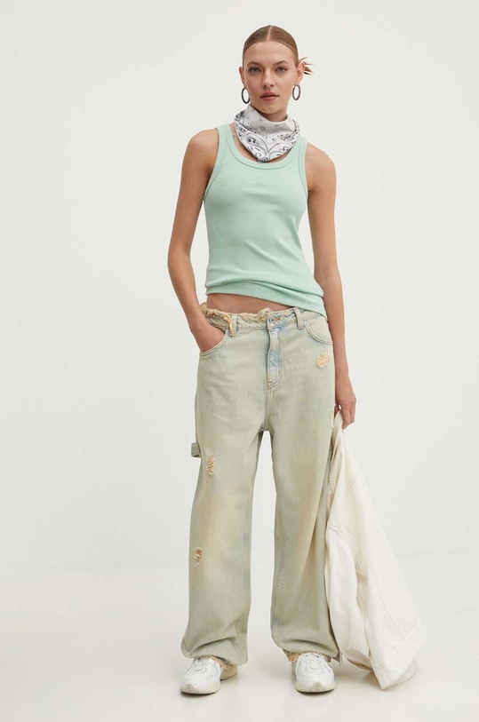 HUGO top 50514489 zielony SS25