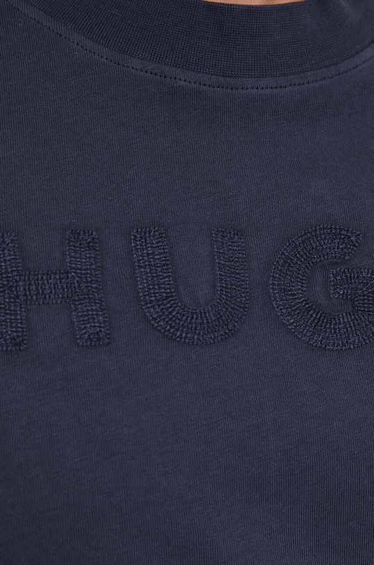 HUGO tricou din bumbac bleumarin 50514524