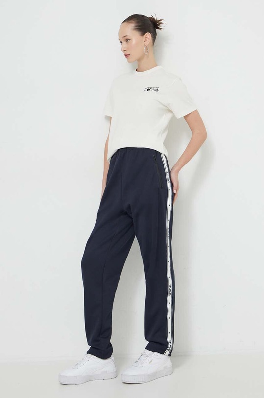 HUGO t-shirt bawełniany 50518315 beżowy SS24