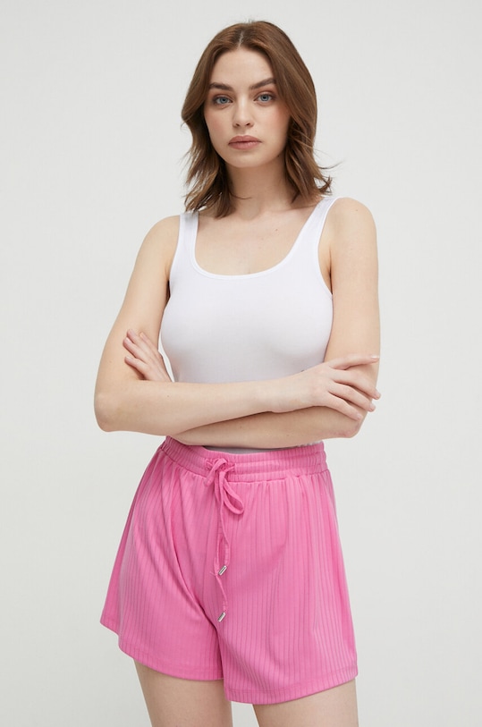 HUGO top z elastanem biały 50469682