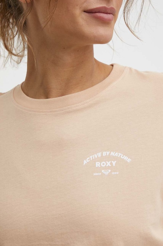 Majica kratkih rukava Roxy Essential Energy ERJKT04119 bež