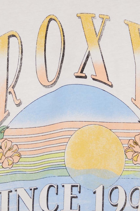 Roxy t-shirt in cotone ERJZT05682 bianco