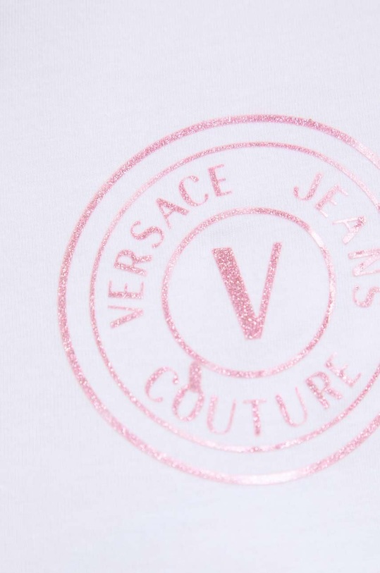 Versace Jeans Couture t-shirt 76HAHG06.CJ02G biały