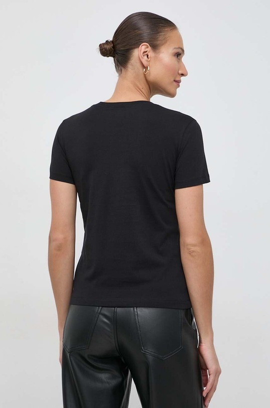 Oblečení Bavlněné tričko Versace Jeans Couture 76HAHG00.CJ00G černá