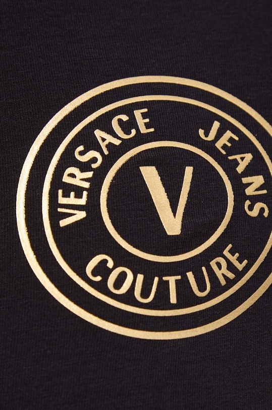 Tričko Versace Jeans Couture 76HAHT02.CJ03T černá