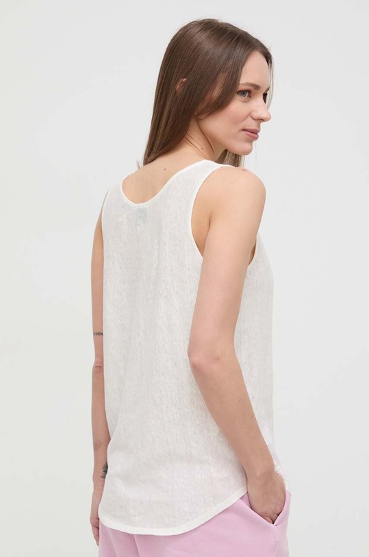 Odjeća Laneni top Pinko 103475.A1U9 bež