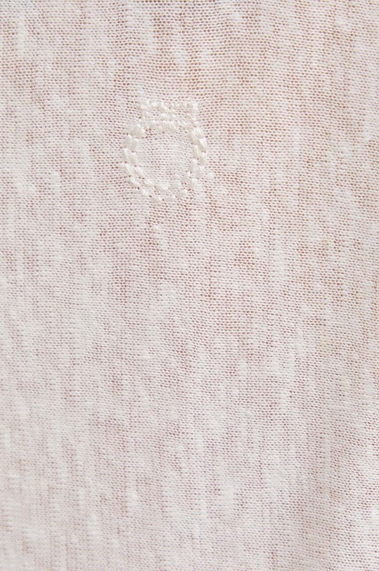 Laneni top Pinko 103475.A1U9 bež