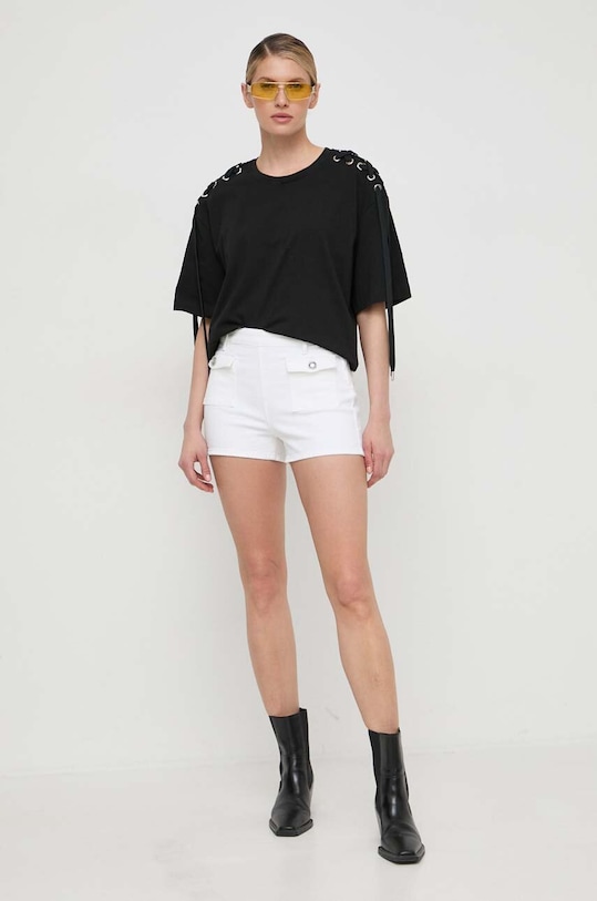 Pinko tricou din bumbac 103438.A1UA negru SS24