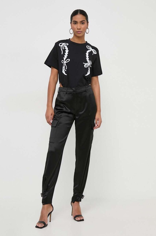 Pinko body bawełniane 103620.A1XD czarny SS24