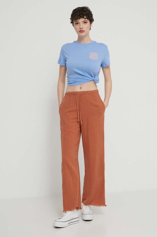 Bavlněné tričko Billabong Adventure Division ABJZT01214 modrá SS24