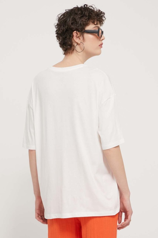 Odzież Billabong t-shirt bawełniany EBJZT00256 biały