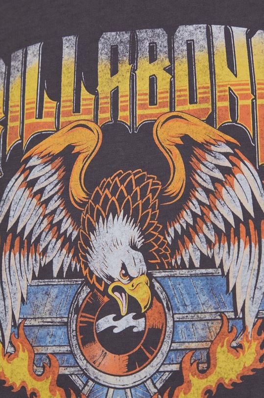 Billabong t-shirt bawełniany EBJZT00269 szary