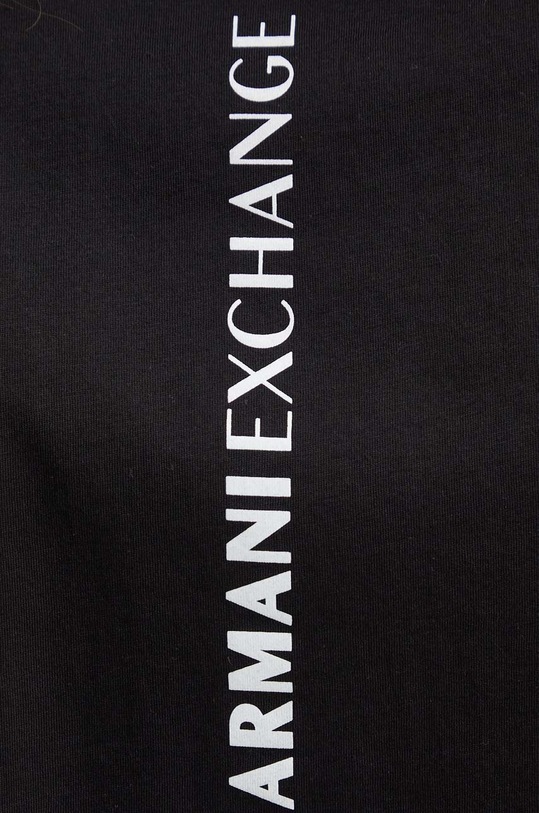 Armani Exchange t-shirt bawełniany czarny 3DYT02.YJ16Z