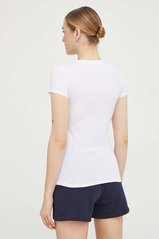 Oblečenie Bavlnené tričko Armani Exchange 3DYT11.YJG3Z biela
