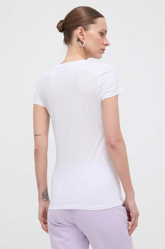 Oblečenie Bavlnené tričko Armani Exchange 3DYT46.YJ3RZ biela