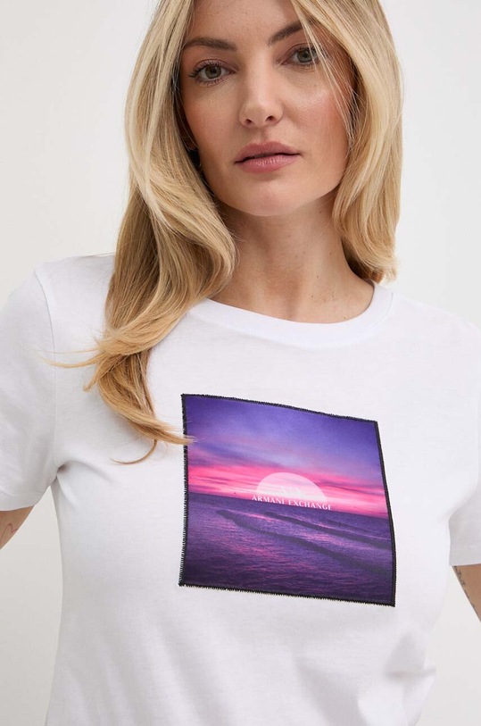 Bavlněné tričko Armani Exchange bílá 3DYT65.YJ3RZ