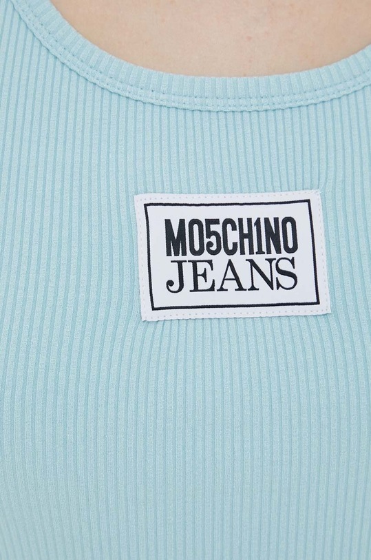Moschino Jeans top 0812.3759 niebieski