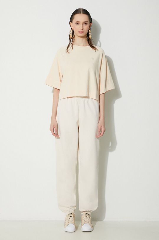 adidas Originals t-shirt IS2751 beige SS24