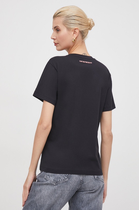 Îmbrăcăminte Emporio Armani tricou din bumbac 3D2T7S.2JIDZ negru